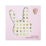 Bunnies in the Garden Nail Stickers
