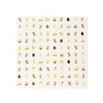 Bunnies in the Garden Nail Stickers