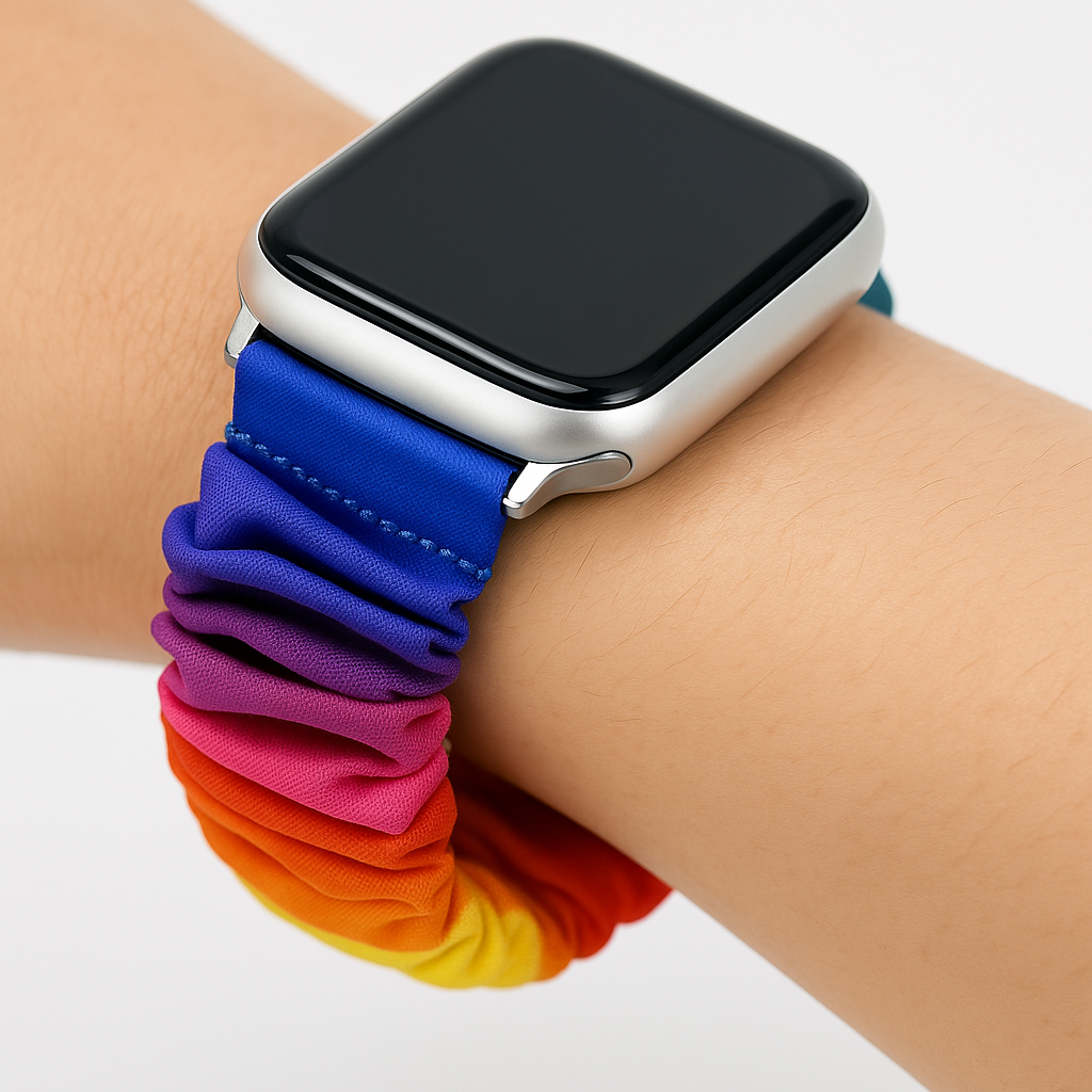Scrunchie Elastic Watch Strap