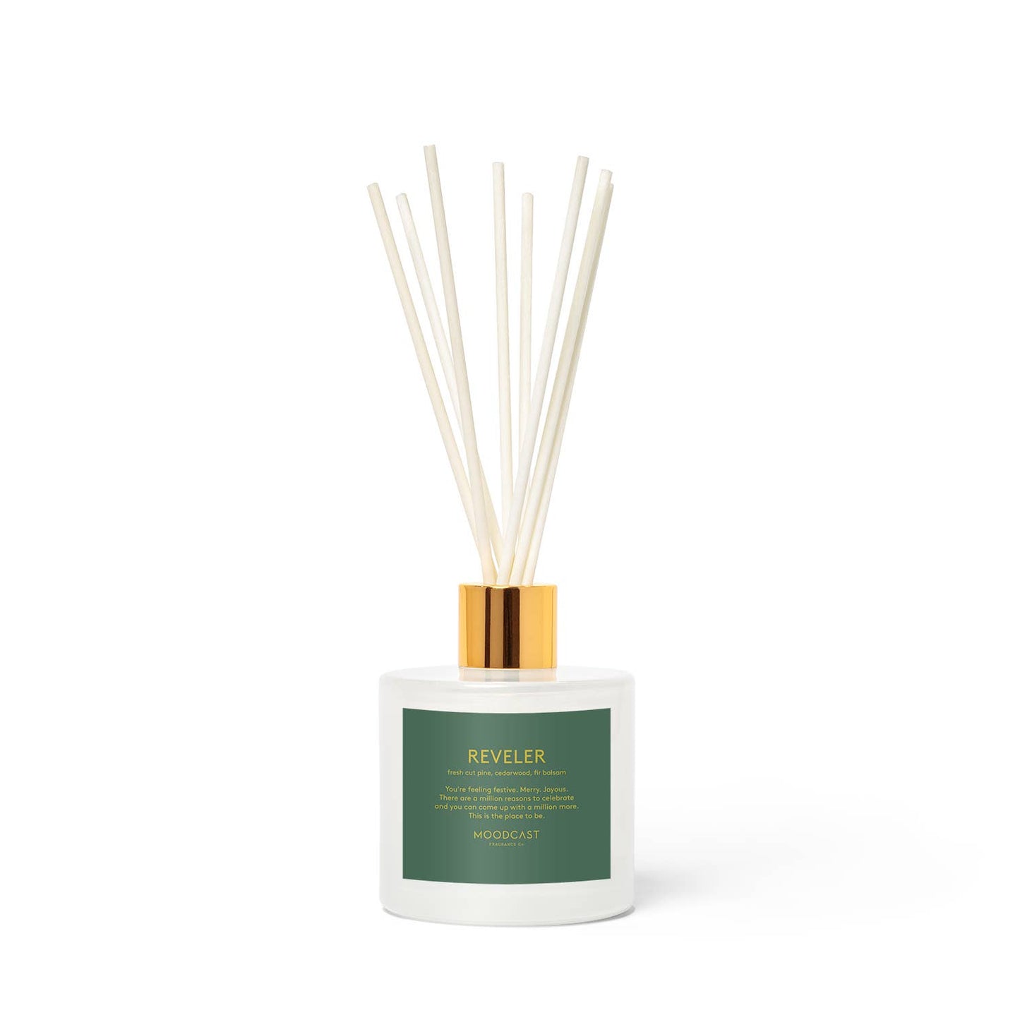 Reveler - White/Gold 100ml Reed Diffuser