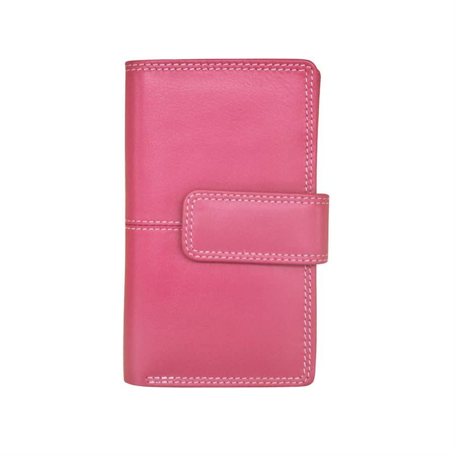 Leather Midi Wallet