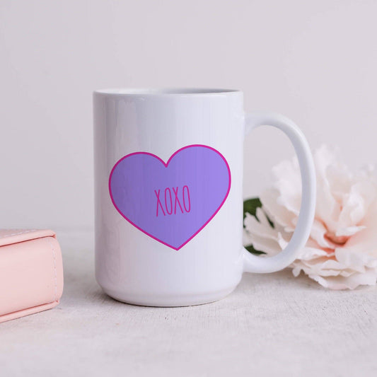 XOXO Candy Heart Mug