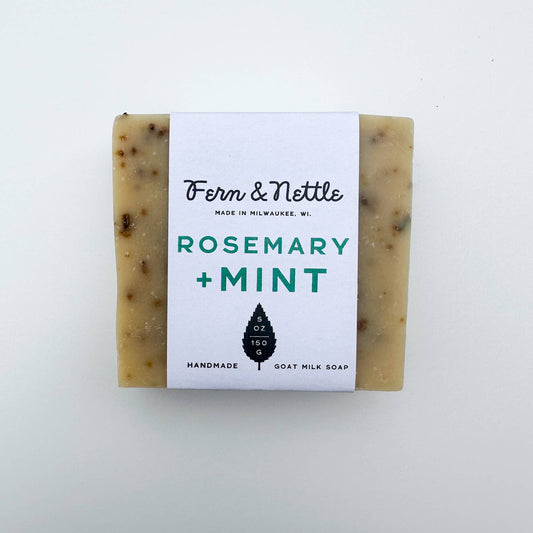 Rosemary + Mint Goat Milk Soap