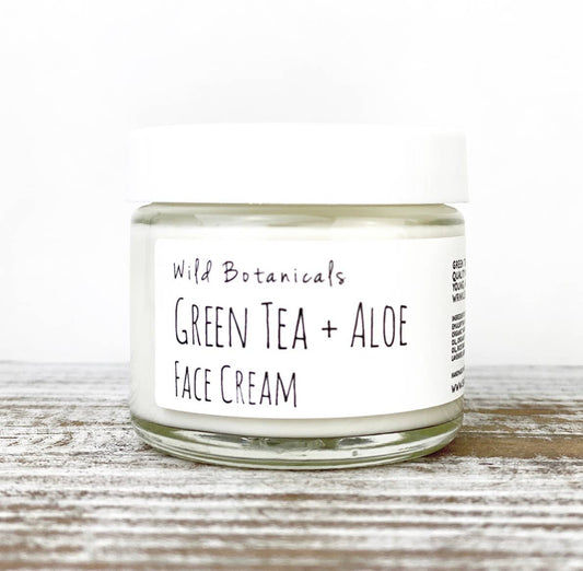 2oz Green Tea and Aloe Face Cream