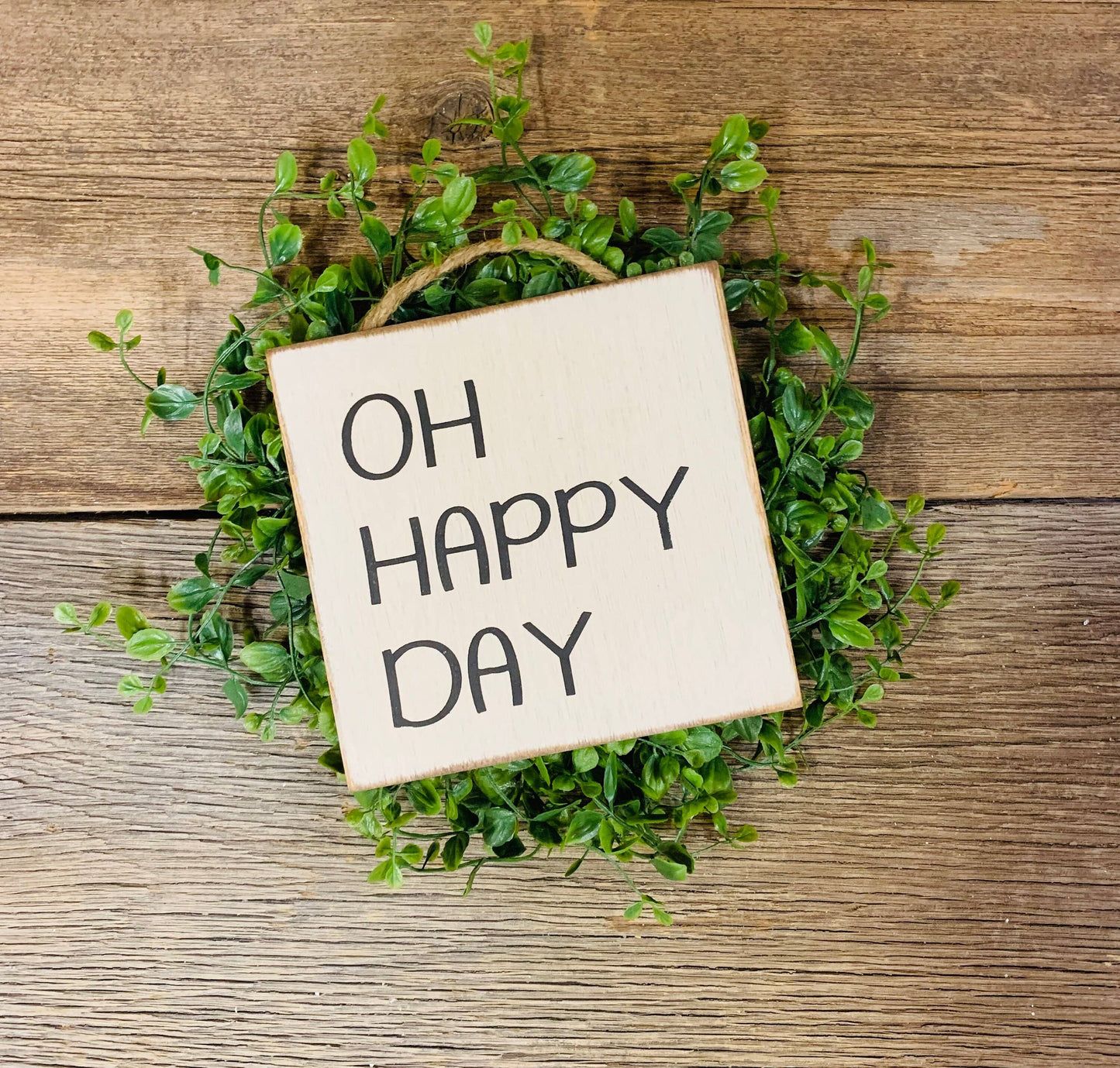 Oh Happy Day Sign, Oh Happy Day Decor, Sign