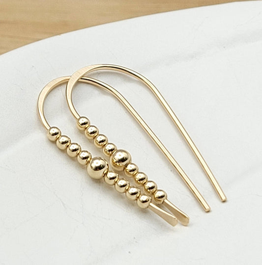 Threader Earrings in 14k Gold Filled