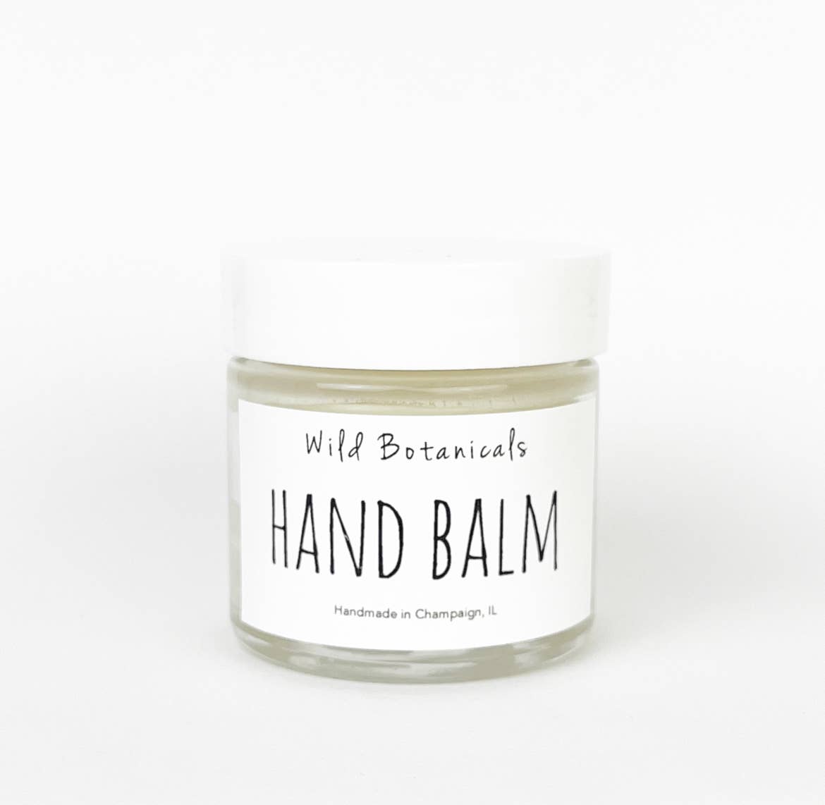 Hand Balm 1oz Glass Jar