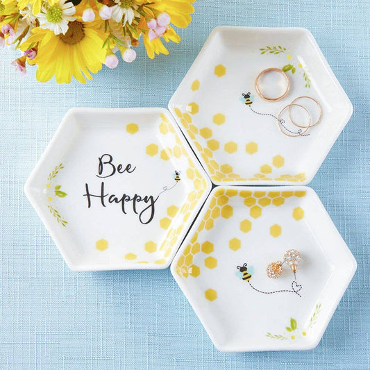 Bee Happy Trinket Dish