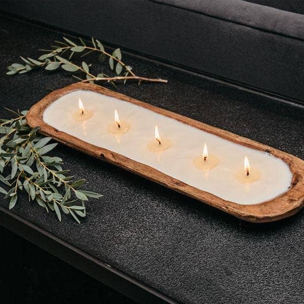 TLC 5-Wick Dough Bowl Candles