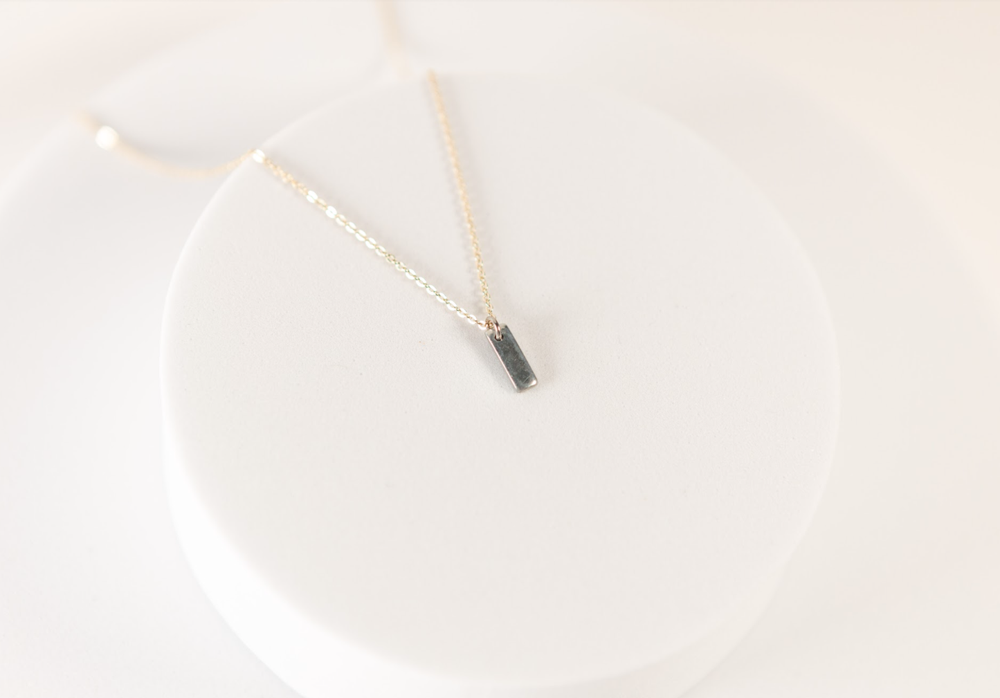 Mend Everyday Tiny Bar Necklace