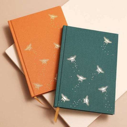 Teal Bee Notebook