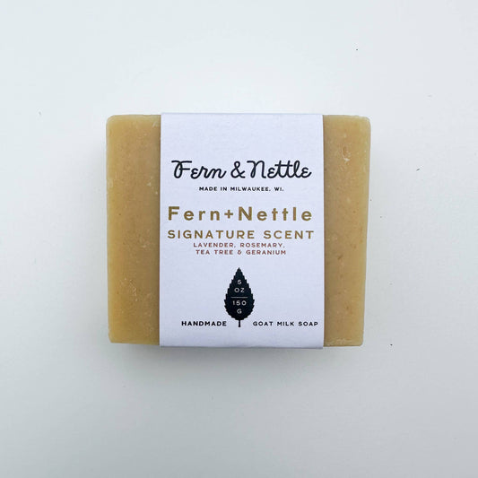 Fern&Nettle Scent Goat Milk Soap