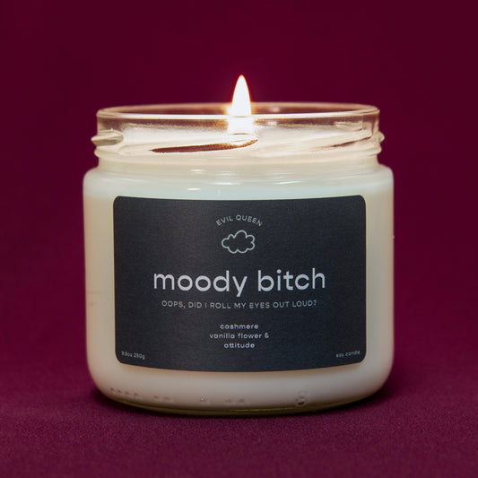 Moody Bitch - 100% Soy Candle