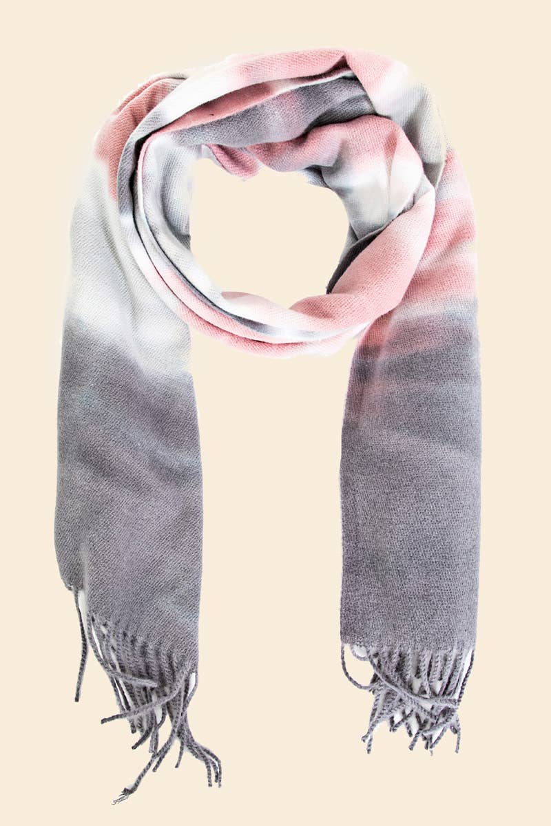 Tie Dye Fashion Oblong Scarf