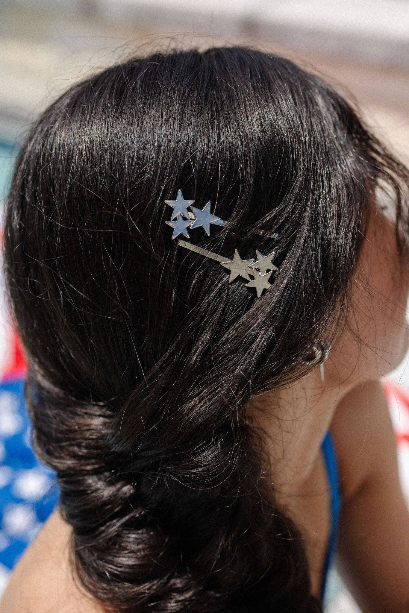 Shiny Star Bobby Pins - Multiple Colors