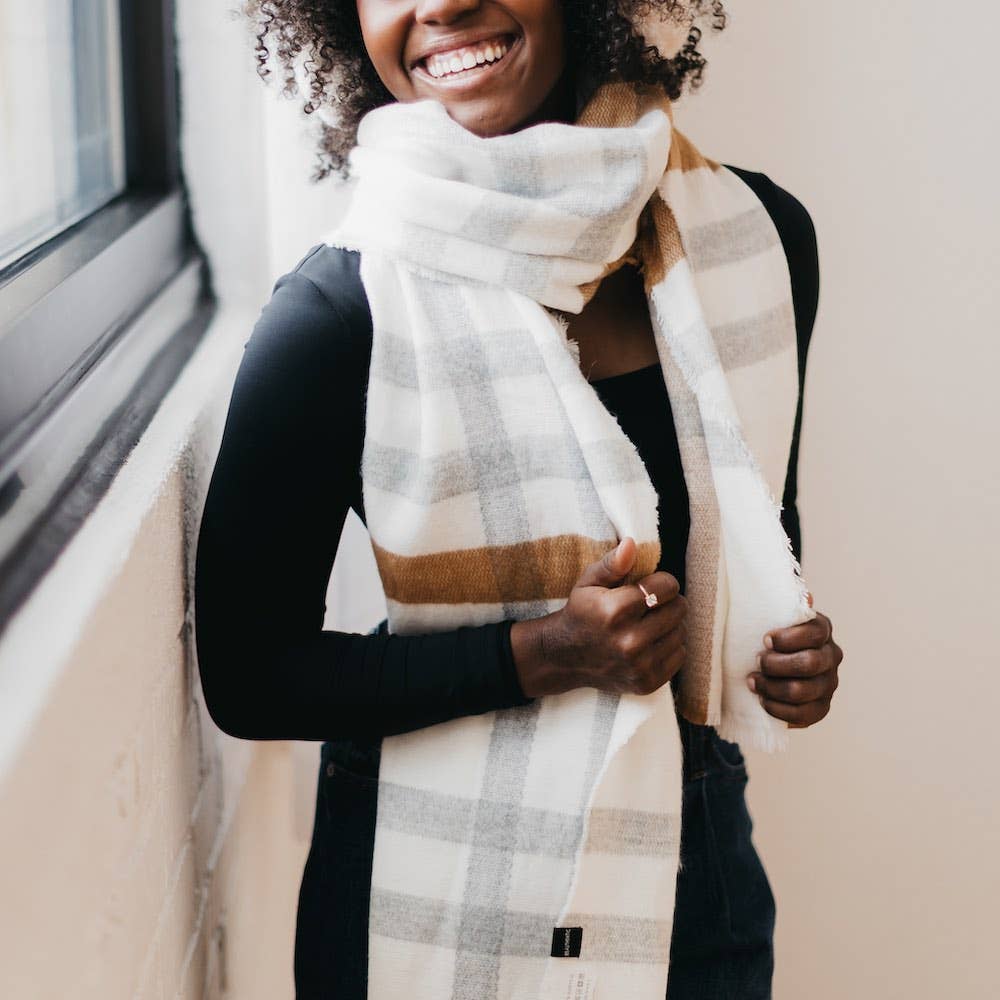 Caramel Cream Scarf