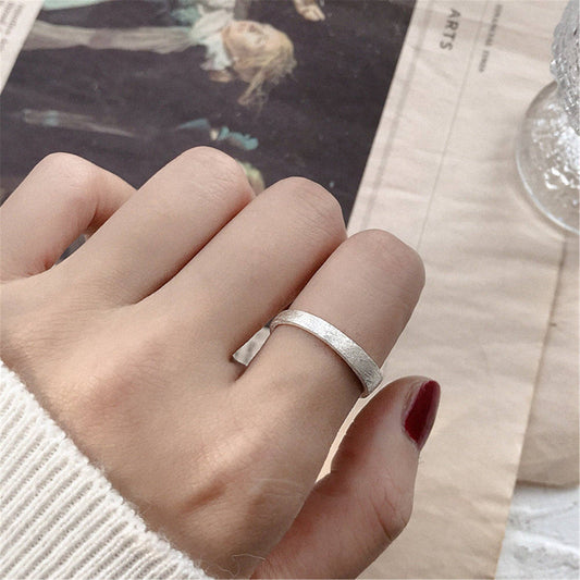 Niche Stackable Band Ring in 925 Sterling Silver