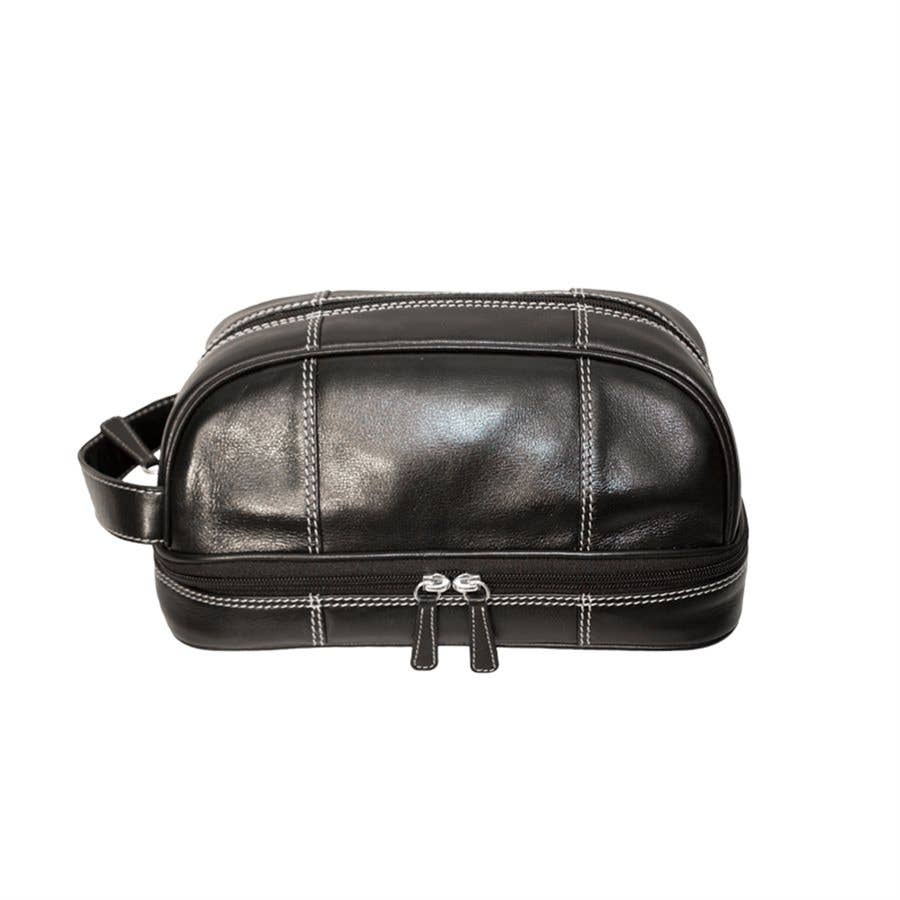 Leather Toiletry large