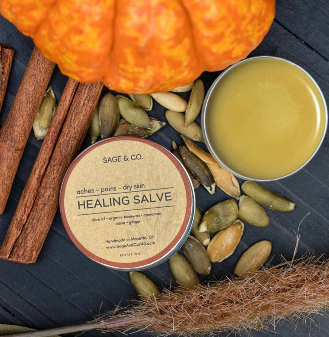 Warming Healing Salve / Holistic / Stocking Stuffer / Gift